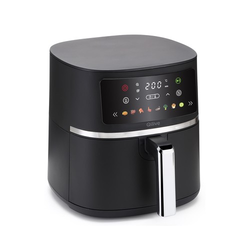 Freidora de aire 4,5l. QILIVE Q.5131, 8 programas, 1500W
