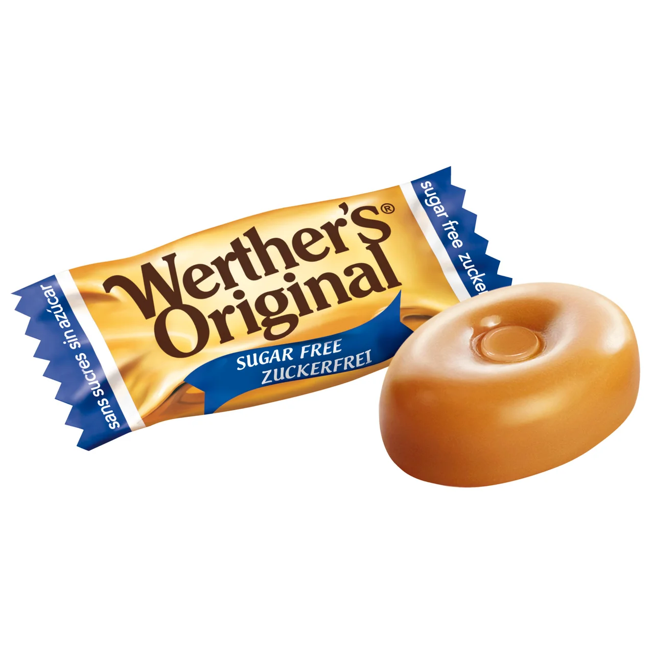 WERTHER"S ORIGINAL Caramelos sin azúcar 90 g.