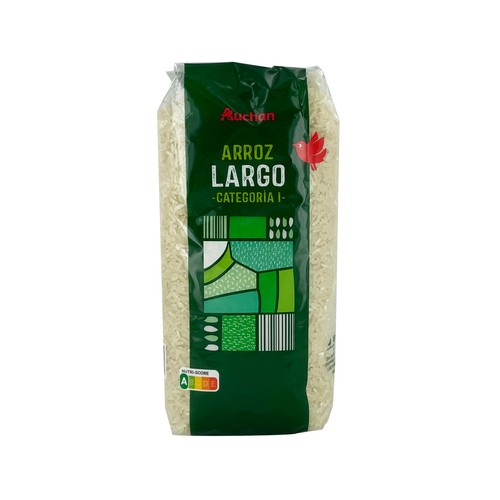 Arroz largo PRODUCTO ALCAMPO paquete de 1 kg.
