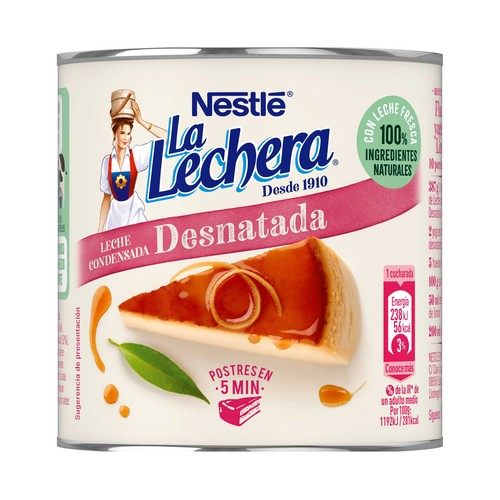 LA LECHERA Leche condensada desnatada 387 g.