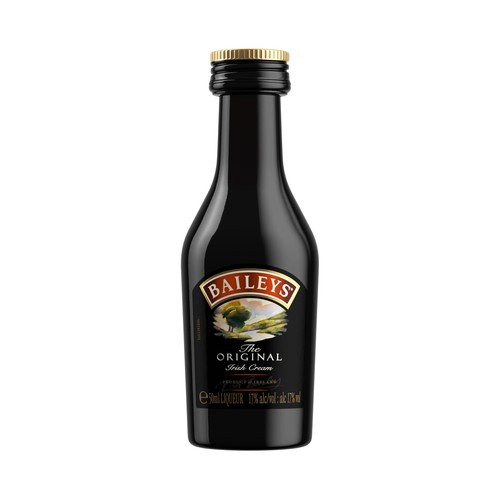 BAILEYS Original Licor de crema de whisky elaborada en Irlanda botella 5 cl.