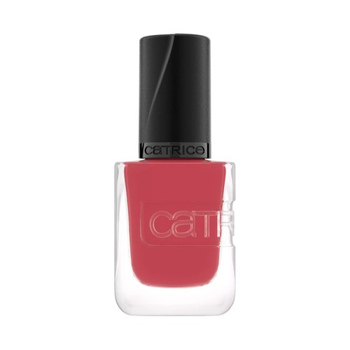 CATRICE Gel affair tono 007 Take me to mulberry street Esmalte de uñas de larga duración tipo gel, tono malva rojizo.