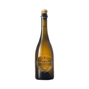 Imagen de POMA Áurea Sidra natural espumosa brut nature con D.O.P Sidra de Asturias botella 70 cl.