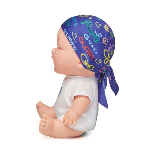 Muñeco bebé solidario Baby Pelón Alejandro Sanz, JUEGATERAPIA.