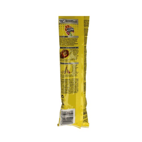 VITAKRAFT Alimento para canarios con sabor a multivitaminas VITAKRAFT 2 barritas de 60 g.
