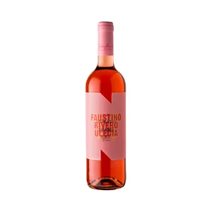 FAUSTINO RIVERO ULECIA  Vino rosado con D.O. Navarra FAUSTINO RIVERO ULECIA botella de 75 cl.