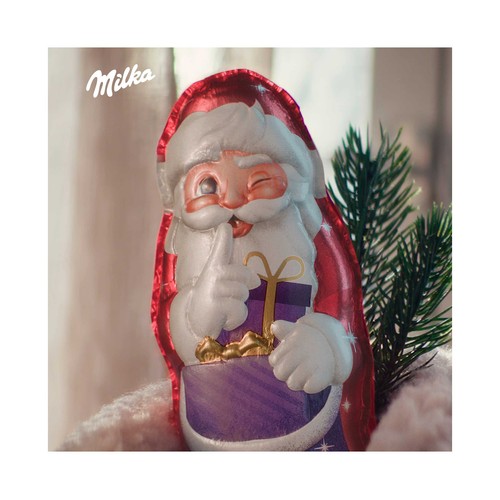 MILKA Chocolate con leche navidad 100 g.