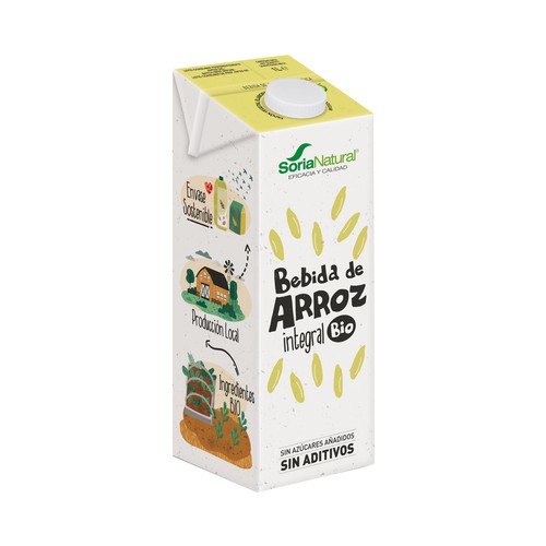 Bebida de arroz ecológica SORIA NATURAL 1 l.
