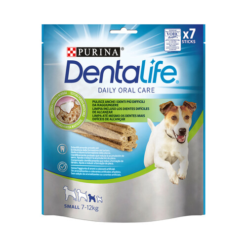 DENTALIFE Snack dental para perros de raza pequeña, PURINA DENTALIFE 5 uds. 115 g.