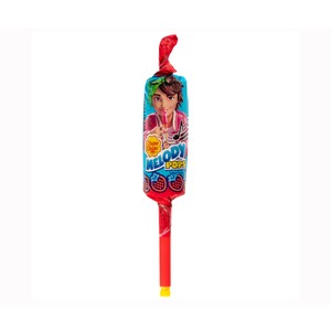 Caramelo con palo de sabor a fresa, Melody Pops 15 g.