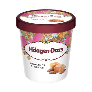 Imagen de HÄAGEN-DAZS Tarrina de helado de vainilla, con caramelo y nueces caramelizadas 460 ml.