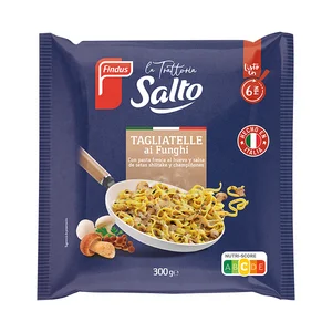 FINDUS Salto la trattoria Tagliatelle de pasta fresca al huevo con salsa de shitake y champiñones 300 g.