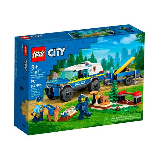 LEGO City 60369 Entrenamiento Móvil Para Perros