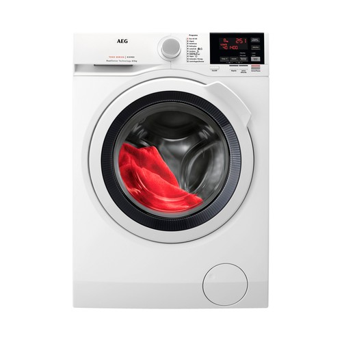 Lavadora secadora AEG L7WBG851, capacidad lavado/secado: 8KG/5KG, clasificación energética: D, 1600RPM, H: 84,8cm,A: 59,7cm,F: 57,6cm.