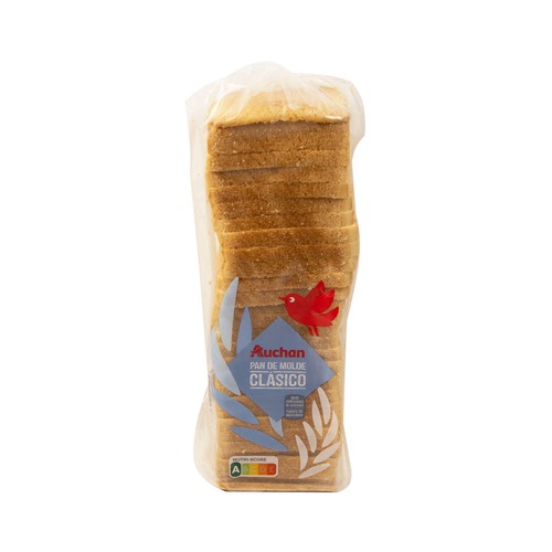 Pan de molde blanco con corteza PRODUCTO ALCAMPO 1000 gr,
