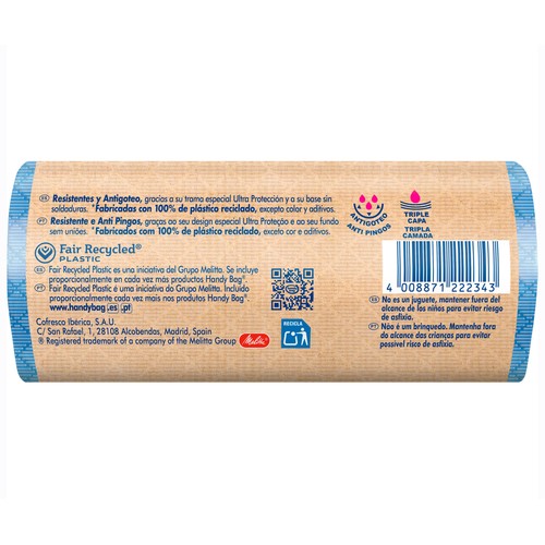 HANDY BAG Bolsa de basura antigoteo 50 l.