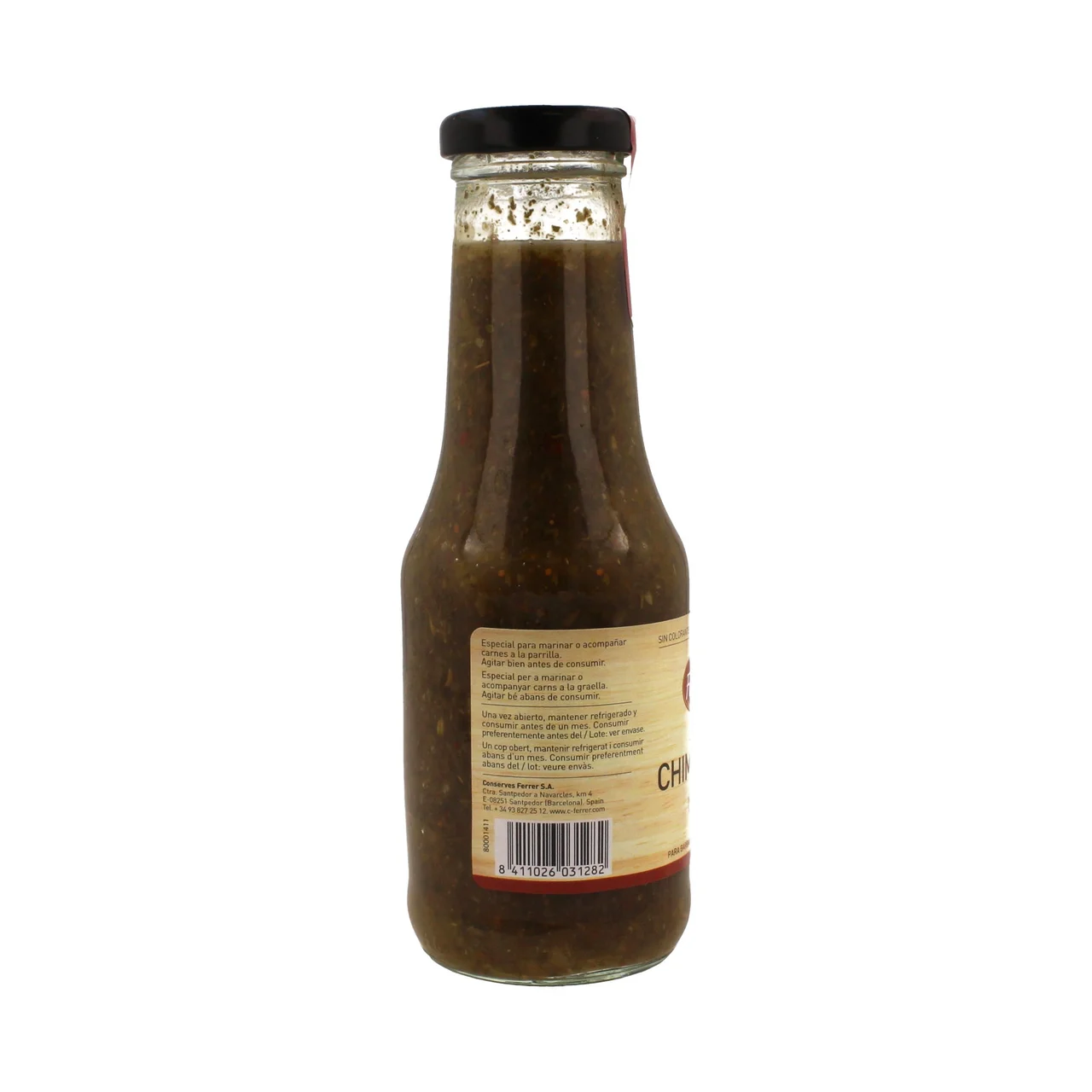 Salsa chimichurri frasco de 300 g.