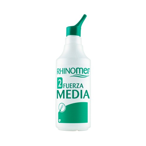 RHINOMER Agua de mar para limpieza nasal fuerza 2 (media) RHINOMER 135 ml.
