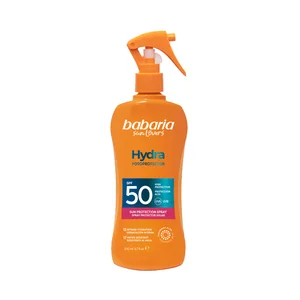 BABARIA Hydra Protector solar en spray con FPS 50 (muy alto) 200 ml.