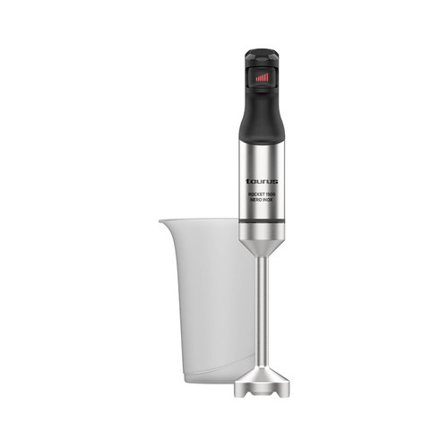 Batidora de mano con brazo TAURUS HB1501XE Rocket 1500 Nero Inox,  1500W, con Vaso medidor 700ml.