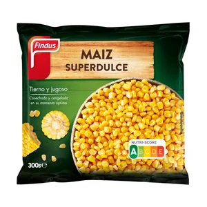 FINDUS Maiz superdulce ultracongelado FINDUS 300 g.