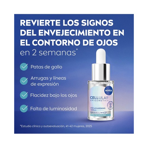 NIVEA Cellular epigenetics Sérum de ojos revitalizante 15 ml.