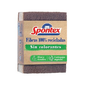 Spontex Estropajo de Fibras Recicladas Spontex 2 Uds.