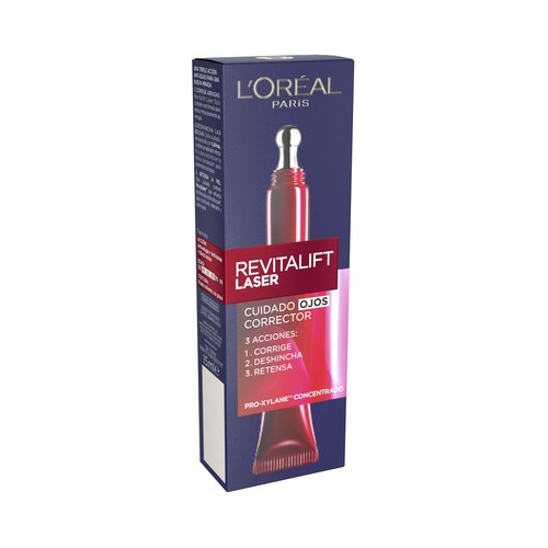 L´ORÉAL PARIS Revitalift laser 5 ml Contorno de ojos antiedad con Pro-xylane.