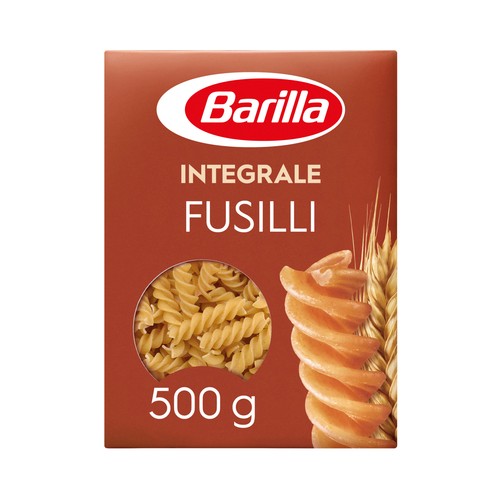 BARILLA Pasta Integral Fusili (Helices) BARILLA 500 g.