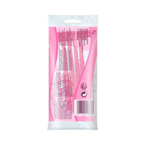WILKINSON Duplo beauty Maquinilla depilación femenina desechable con cabezal de doble hoja 5 uds.