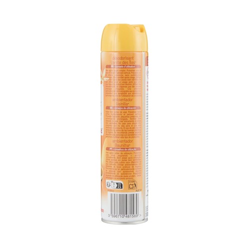 PRODUCTO ALCAMPO Ambientador en spray con aroma a vainilla 300 ml.