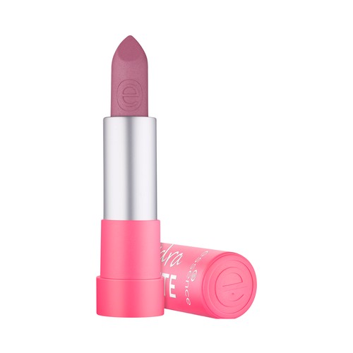 ESSENCE Barra de labios hidratante de larga duración, con acabado mate, tono 401 Violeta ESSENCE Hydra matte.