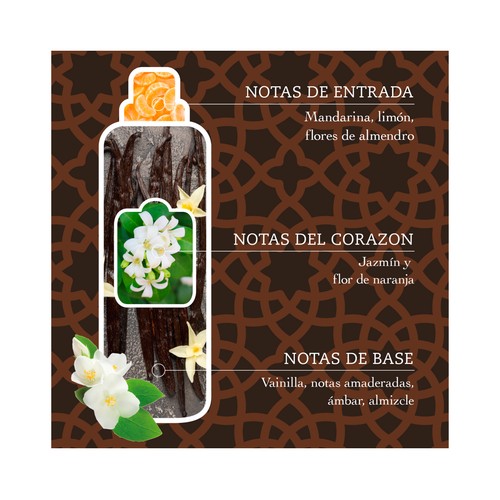 TESORI D´ORIENTE Hamman Suavizante concentrado con perfume de larga duración 42 lavados, 750 ml.
