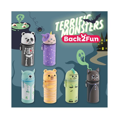 Portatodo, brilla en la oscuridad Back2Fun. BACK2FUN