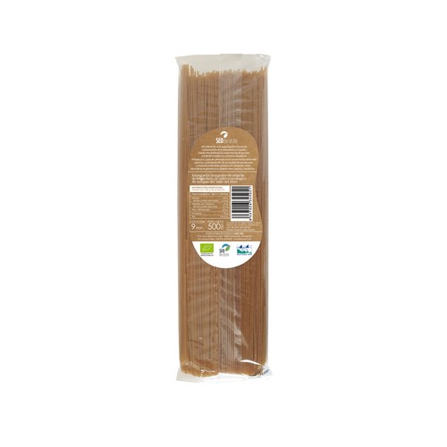 SEO FOOD Espaguetis integrales bio 500 gr.