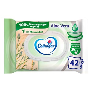 Imagen de COLHOGAR Papel higiénico húmedo 42 uds.