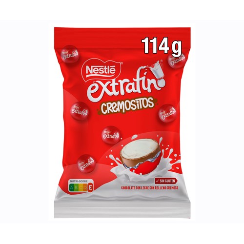 NESTLE Bolitas de chocolate con leche cremoso 144 g.
