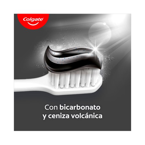 COLGATE Sensation blanqueador Pasta de dientes blanqueadora con bicarbonato y ceniza volcánica 75 ml.