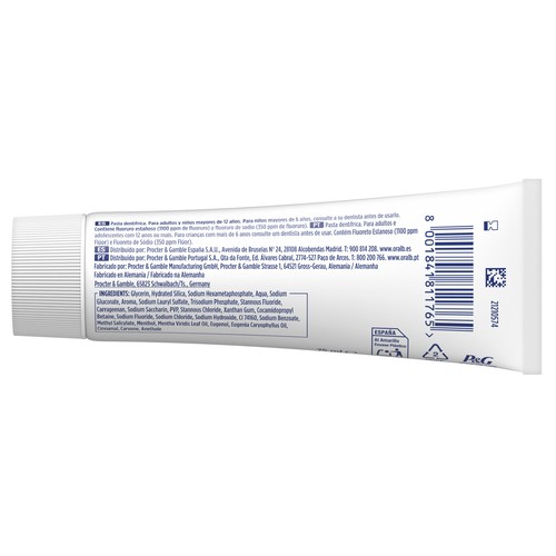 ORAL-B Pro-expert protección profesional Pasta de dientes con protección contra la placa 2 x 75 ml.