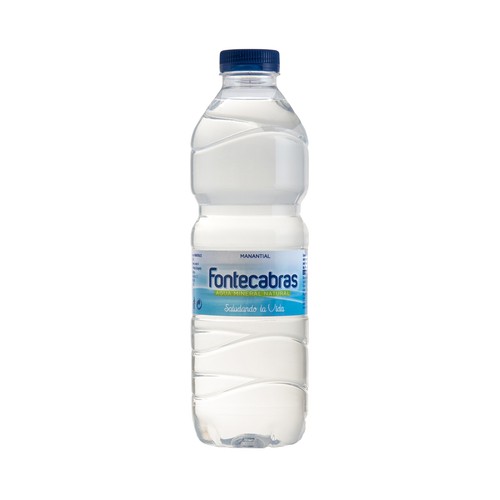 Agua mineral FONTECABRAS botella de 50 centilitros