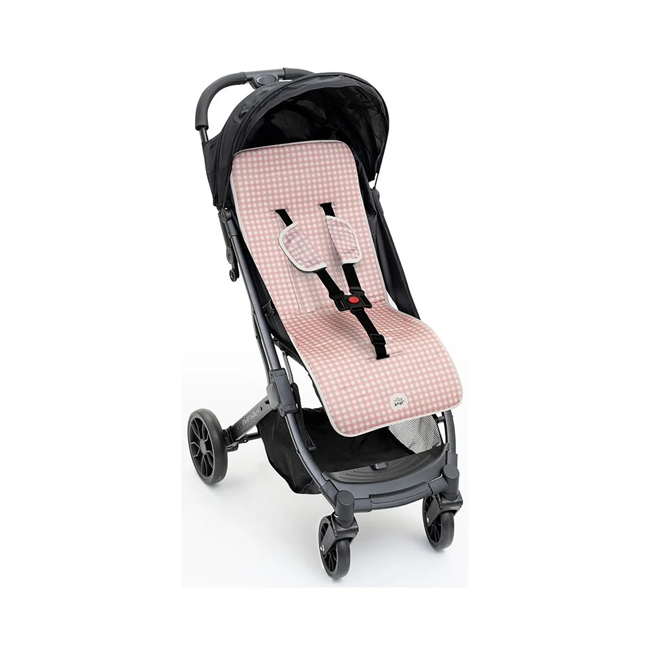 Colchoneta para silla de paseo universal Vichy Rosa
