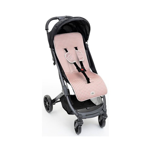 Colchoneta para silla de paseo universal Vichy Rosa INTERBABY.
