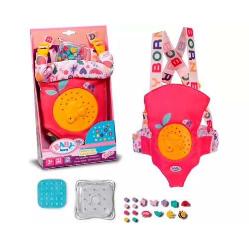 BABY BORN Porta bebés Baby Carrier Pinplay + 3 Años