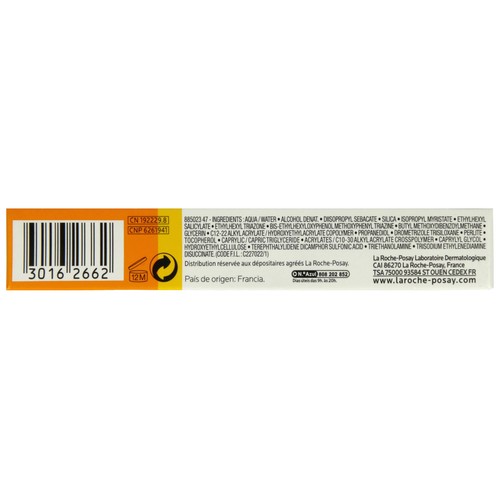 LA ROCHE POSAY Protector facial solar, sin perfume y con factor de protección 50+ (muy alto) LA ROCHE POSAY Anthelios 50 ml.