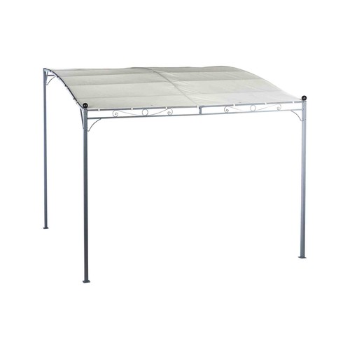 Cenador acero poliester GARDIUN de 246x256x297Cm