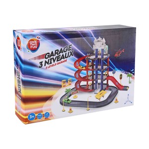 Garaje 3 Niveles + 2 Vehiculos ONE TWO FUN ALCAMPO - Alcampo ¡Haz