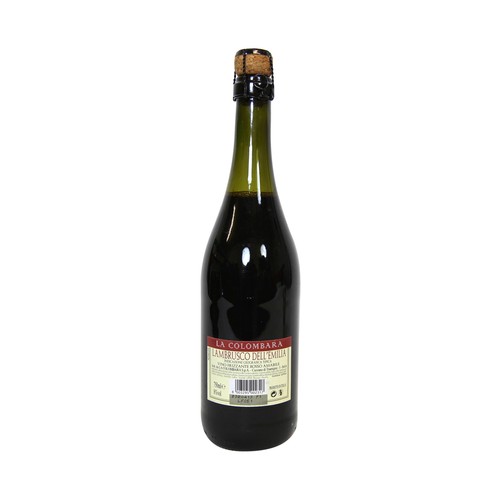 LA COLOMBARA  Vino tinto lambrusco de Italia LA COLOMBARA botella de 75 cl.