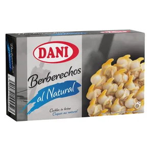 DANI Berberechos pequeños al natural 58 g.