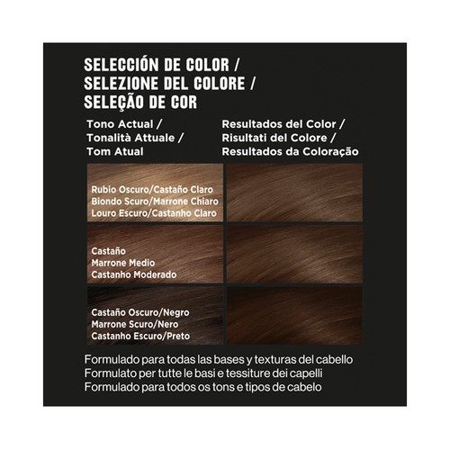 REVLON Colorstay Coloración permanente tono 4.15 Chocolate helado.