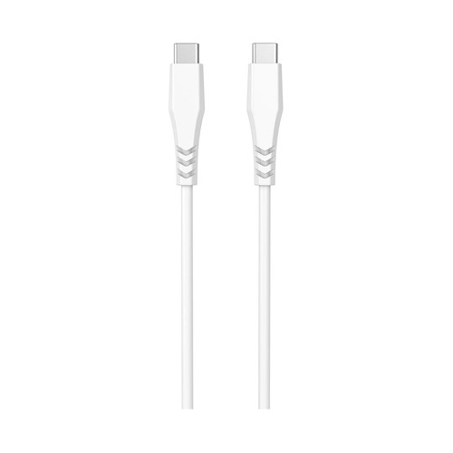 Cable USB C a USB C QILIVE 600183145, longitud 1,2 metros, color blanco